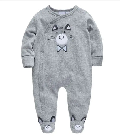 Playful Kids Cartoon Jumpsuit