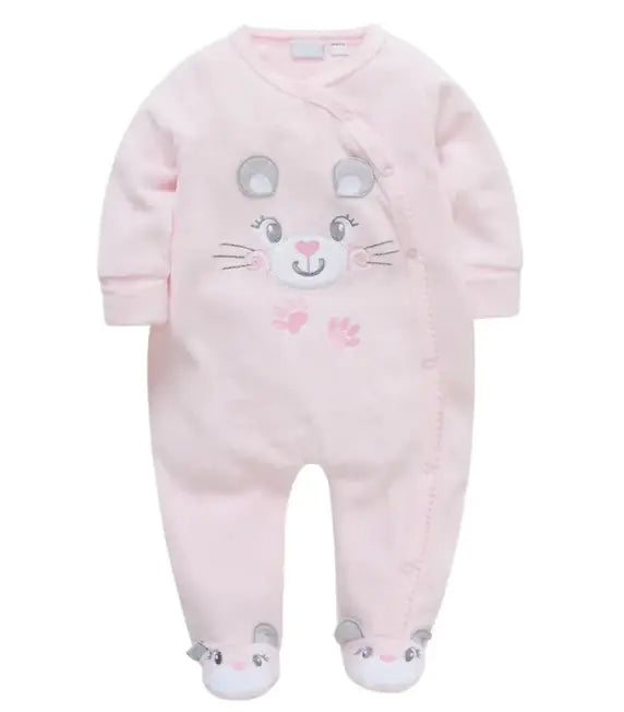 Playful Kids Cartoon Jumpsuit